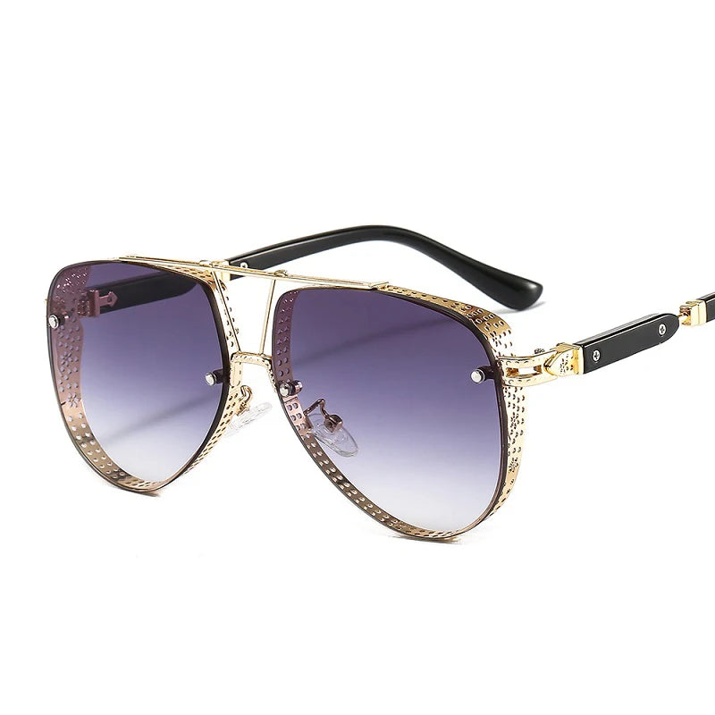 Azure Adorn Aviator Shades