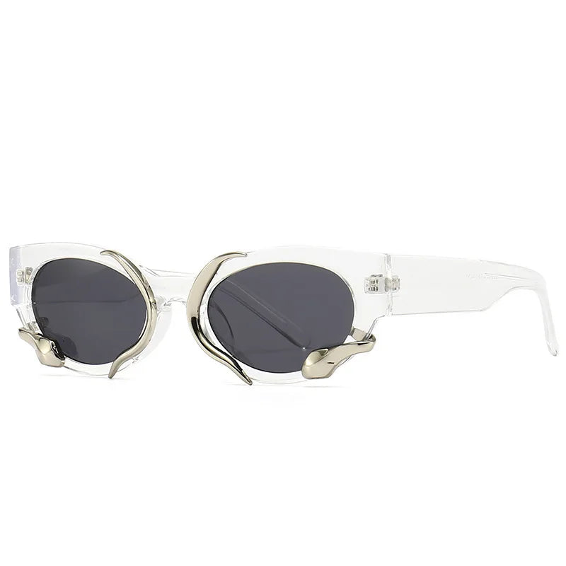 Layla Luxury Cat Eye Snake Frames